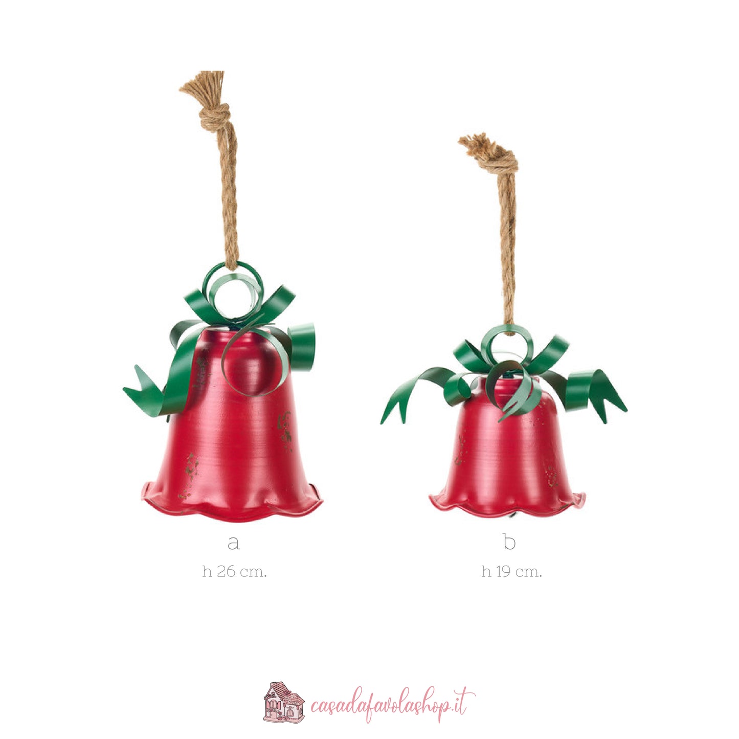 CAMPANA ROSSA CON FIOCCO