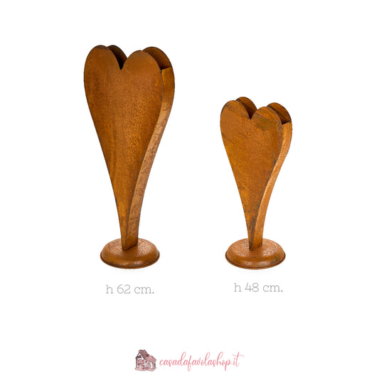 CUORE CON PIEDISTALLO