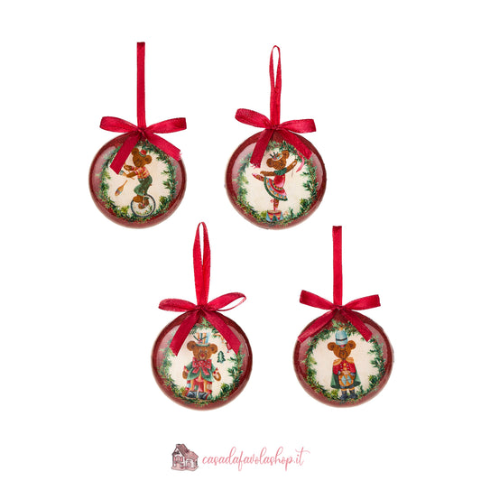 PALLINE DI NATALE 'BEAR'