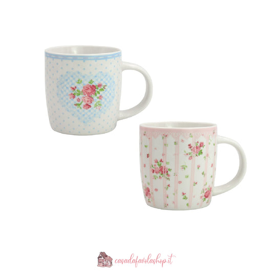 TAZZA VINTAGE 'ISABELLE ROSE'