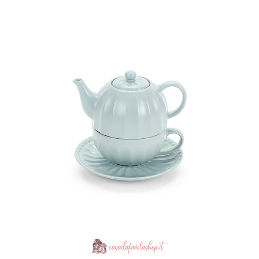 TEA FOR ONE IN STONEWARE