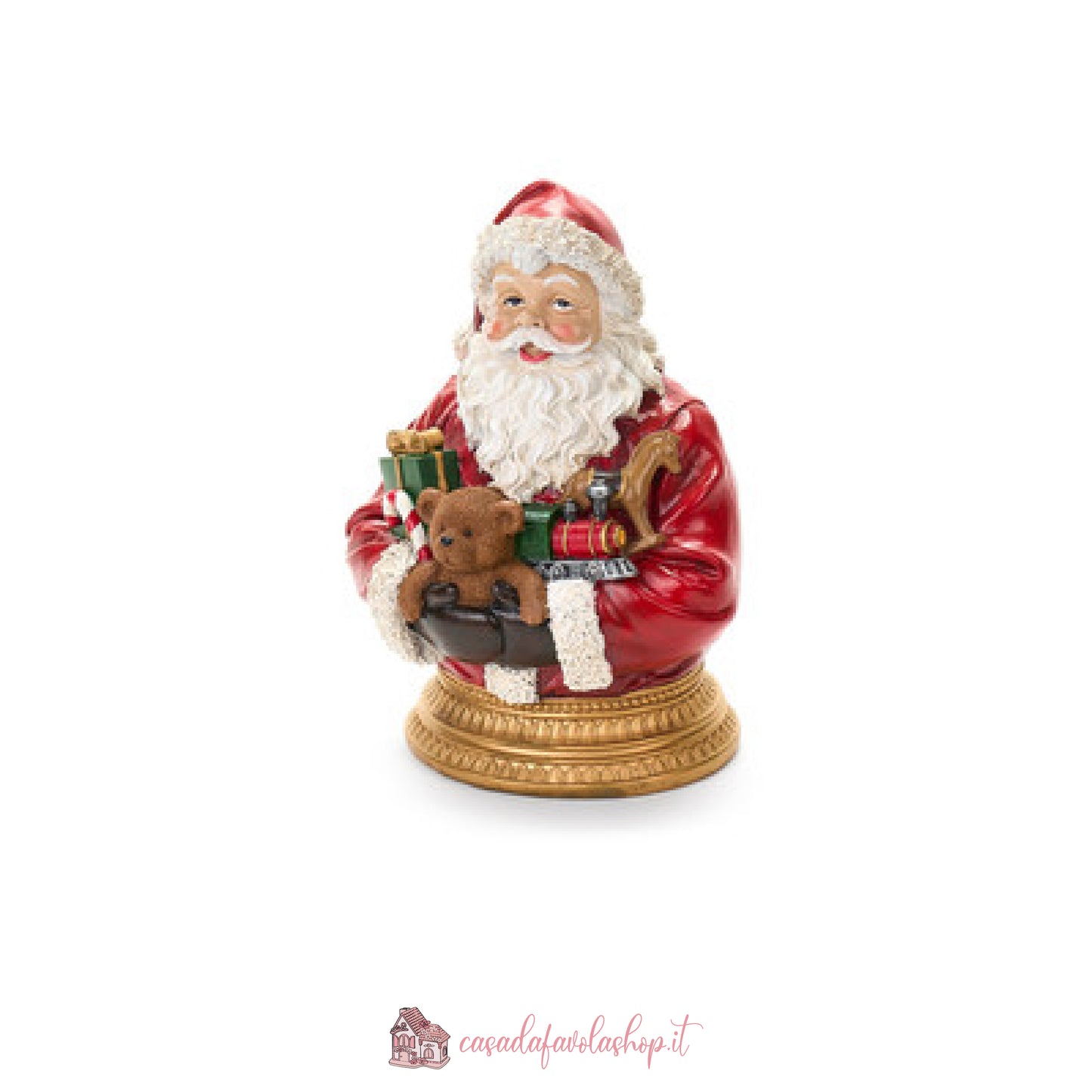 BABBO NATALE CON GIOCATTOLI