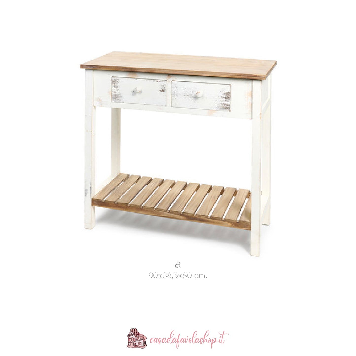 CONSOLLE CON DUE CASSETTI