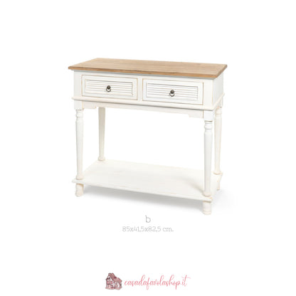 CONSOLLE CON DUE CASSETTI