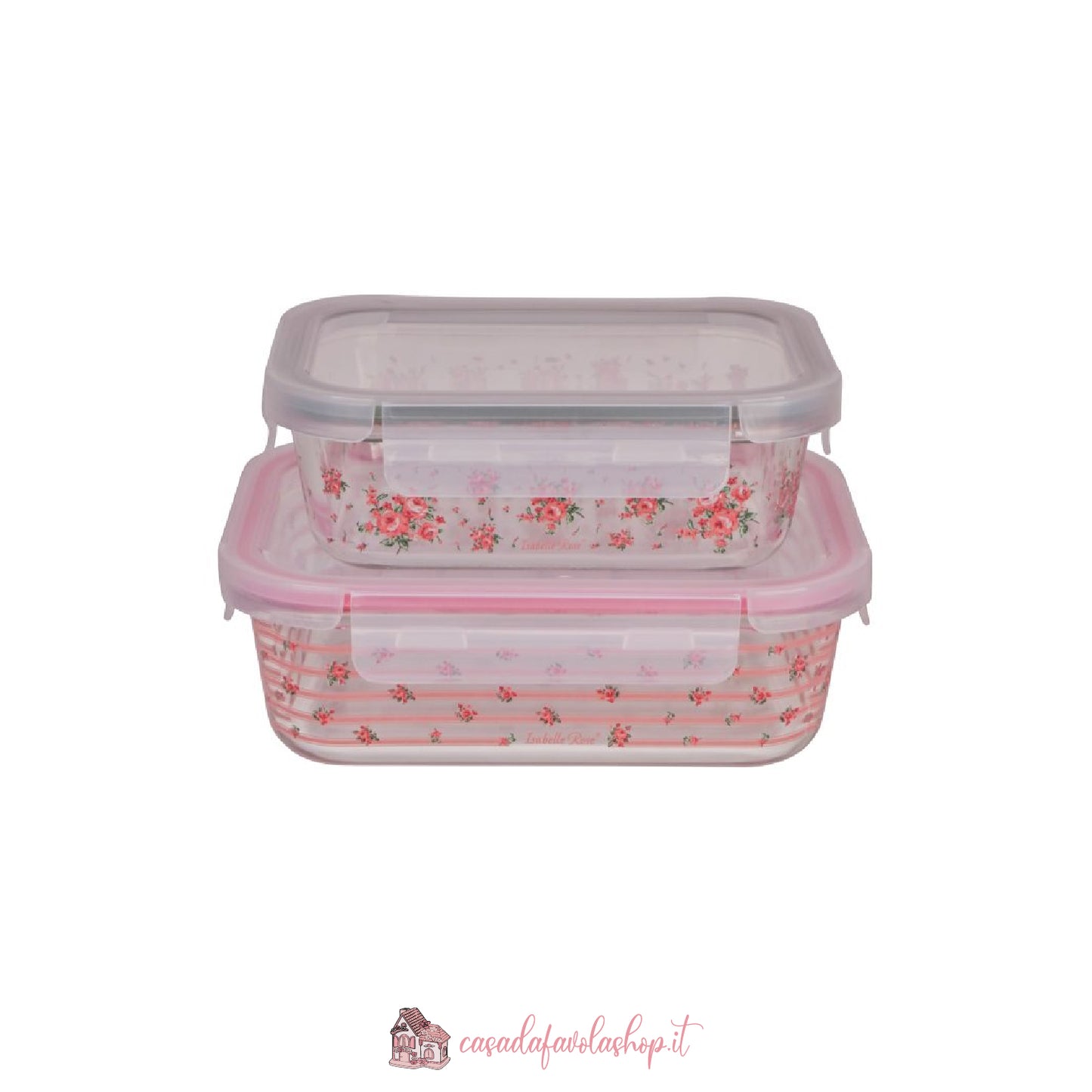 CONTENITORI IN VETRO 'ISABELLE ROSE'