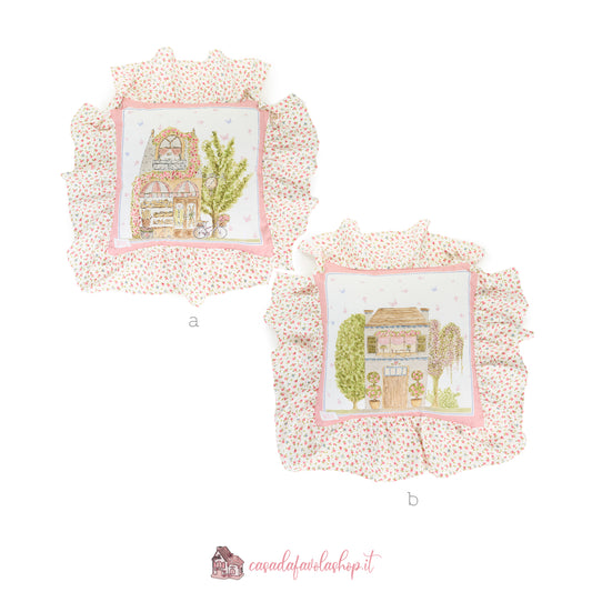 CUSCINO SEDIA 'LE VIE EN ROSE'