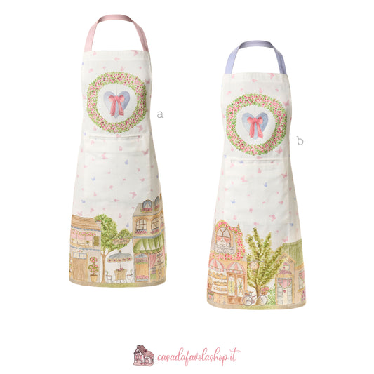 GREMBIULE 'LE VIE EN ROSE'